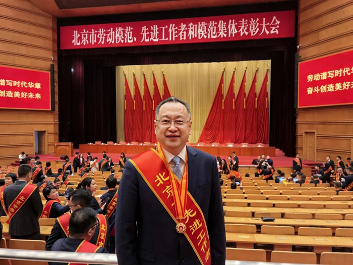 北京天壇醫院賈旺教授榮獲“北京市先進工作者”稱號